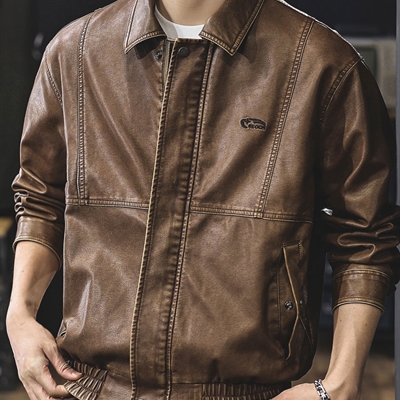 市场上装-皮衣-休闲皮衣
