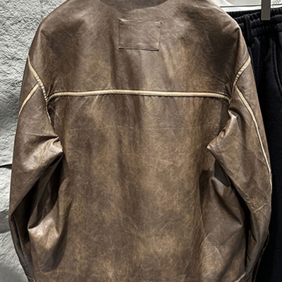 市场上装-皮衣-休闲皮衣