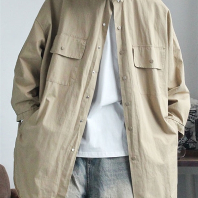 市场上装-中长外套-休闲中长外套