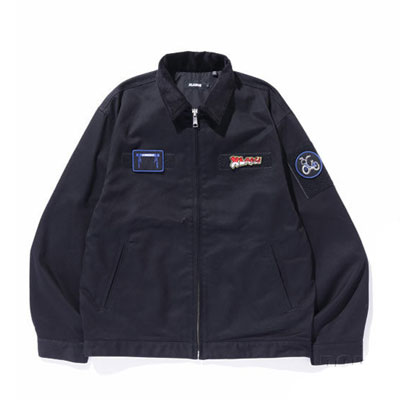 美国《XLARGE x Citibikeboyz》2024秋冬休闲时尚男装