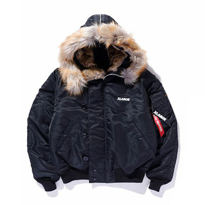 美国《XLARGE x Alpha Industries》2024秋冬休闲时尚男装