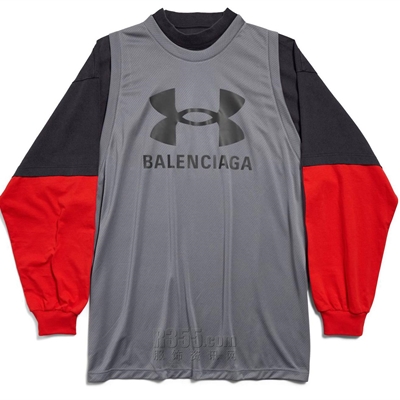 商场品牌-长袖-T恤【Balenciaga x Under Armour】