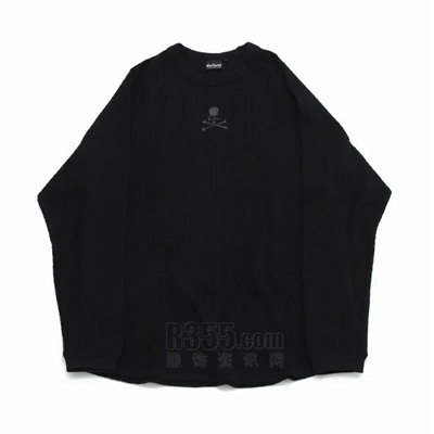 设计师品牌-长袖-微潮T恤【mastermind JAPAN x WILD THINGS】