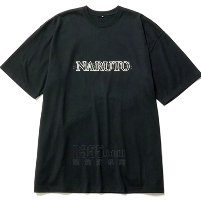 设计师品牌-短袖-微潮T恤【Mastermind JAPAN x Naruto】