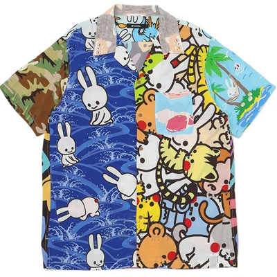设计师品牌-短袖-微潮衬衫