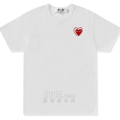 设计师品牌-短袖-微潮T恤【play comme des garcons】