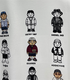 市场上装-T恤-休闲T恤