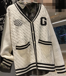 商场品牌-开衫-毛衫【实拍】