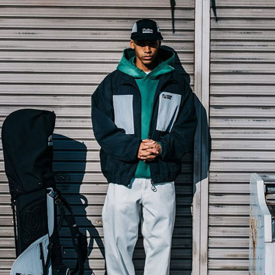 日本《NEIGHBORHOOD x MALBON GOLF》2025春夏运动户外男装
