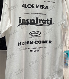 市场上装-T恤-休闲T恤【实拍】