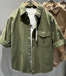 市场上装-衬衫-休闲衬衫