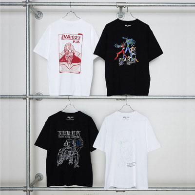 意大利《UNIQLO UT x 《新世纪福音战士》《攻壳机动队 S.A.C.》》2025春夏休闲时尚男装