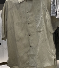 商场品牌-短袖-衬衫【实拍】
