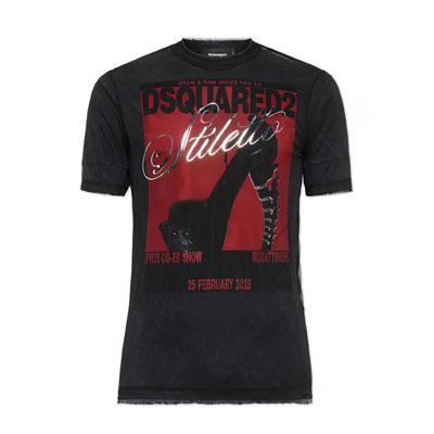 2025秋冬_Dsquared2 D_T恤_欧洲大牌资料服装