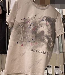 市场上装-T恤-休闲T恤【实拍】