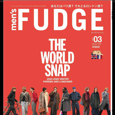 2025年3月刊《Men''s Fudge》男装时尚杂志