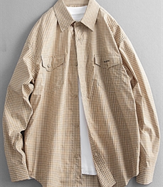 市场上装-衬衫-休闲衬衫