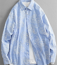 市场上装-衬衫-休闲衬衫
