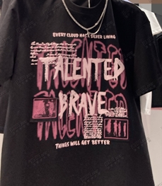 市场上装-T恤-休闲T恤【实拍】