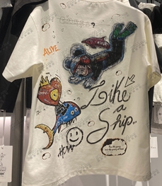 市场上装-T恤-休闲T恤【实拍】