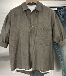 市场上装-衬衫-休闲衬衫