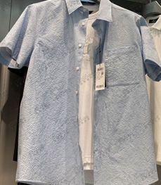 商场品牌-短袖-衬衫【实拍】