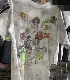 市场上装-T恤-休闲T恤【实拍】