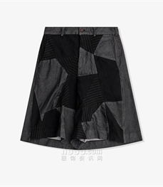 设计师品牌-短裤-微潮牛仔裤