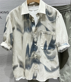 市场上装-衬衫-休闲衬衫