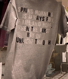 市场上装-T恤-休闲有T恤【实拍】