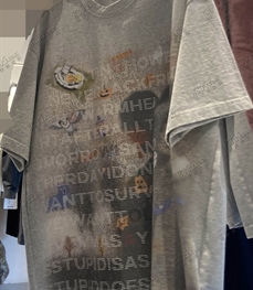 市场上装-T恤-休闲有T恤【实拍】