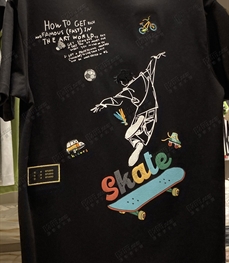 市场上装-T恤-休闲T恤【实拍】