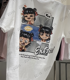 市场上装-T恤-休闲T恤【实拍】