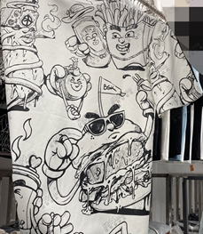 市场上装-T恤-休闲T恤【实拍】