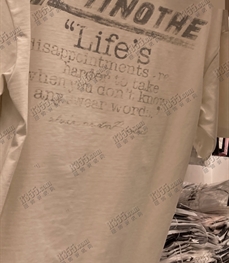 市场上装-T恤-休闲T恤【实拍】