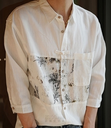 市场上装-衬衫-休闲衬衫