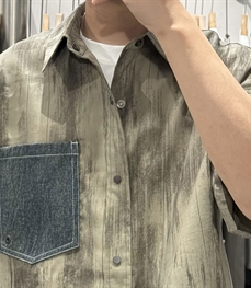 市场上装-衬衫-休闲衬衫