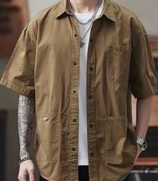 市场上装-衬衫-休闲衬衫