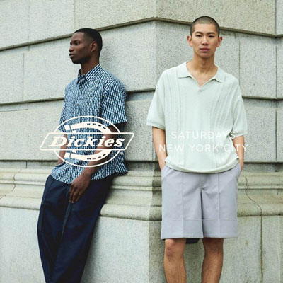 美国《Saturdays NYC x Dickies》2025春夏休闲时尚男装