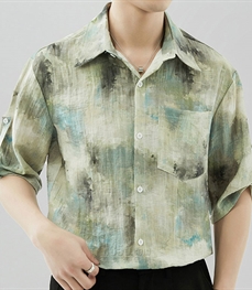 市场上装-衬衫-休闲衬衫