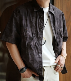 市场上装-衬衫-休闲衬衫