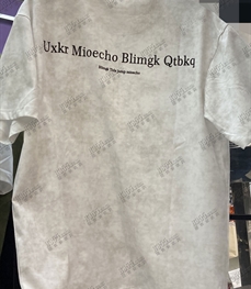 市场上装-T恤-休闲T恤【实拍】