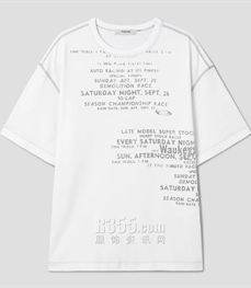 设计师品牌-短袖-微潮T恤