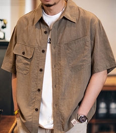市场上装-衬衫-休闲衬衫