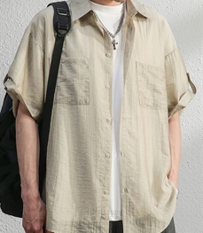 市场上装-衬衫-休闲衬衫