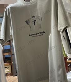 市场上装-T恤-休闲T恤【实拍】