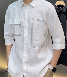 市场上装-衬衫-休闲衬衫