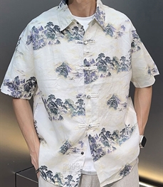 市场上装-衬衫-休闲衬衫