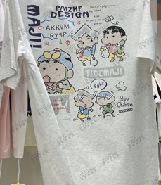 市场上装-T恤-休闲T恤【实拍】