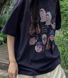 市场上装-T恤-休闲T恤